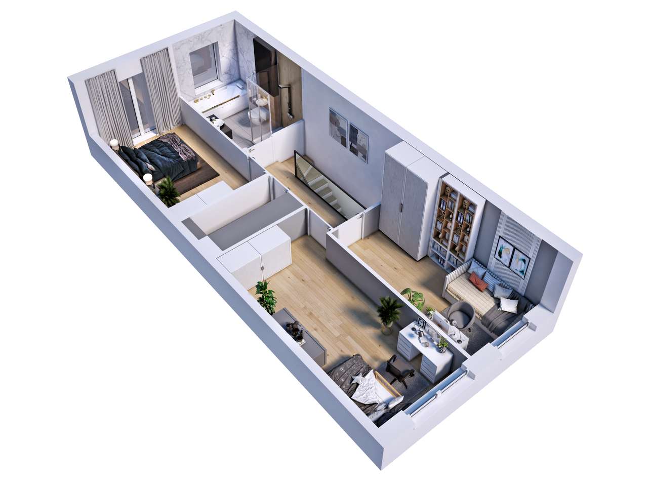 Bliźniak tylko 9 min do WKD Malichy i SKM Piastów. REZERWACJA-5