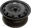 Felga Stalowa  15” ET43 VW Polo IV SEAT Ibiza III CORDOBA Ii SKODA Fabia 01-09r 6Q0601027M Oryginał - 2