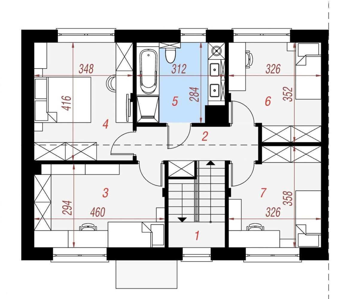 Dom bliźniak- 5 pokoi, działka 7 arów, Boduszyn - Pełny obrazek: 3/11
