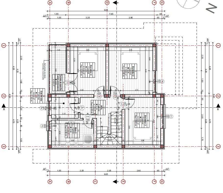 Casă individuală - Corunca-1200 mp teren-15