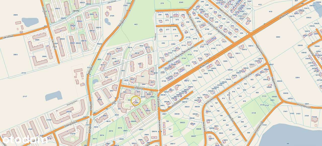 Mieszkanie na Srebrnej obręb Bartąg-16