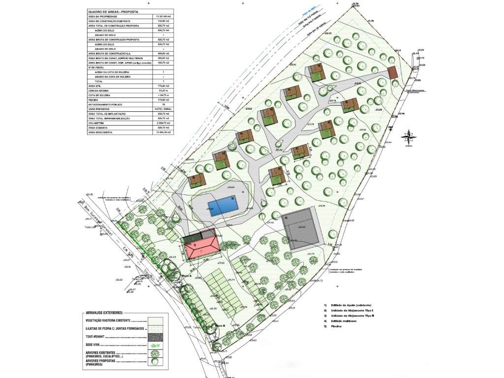 Projeto de investimento turístico - Terreno para Hotel Rural de 4 j... - Grande imagem: 2/14