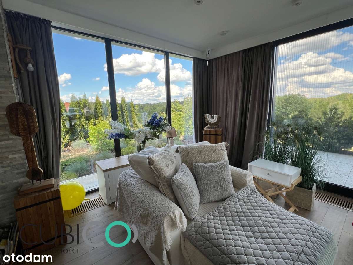 Unikalna willa z basenem nad jeziorem koło Morąga-5