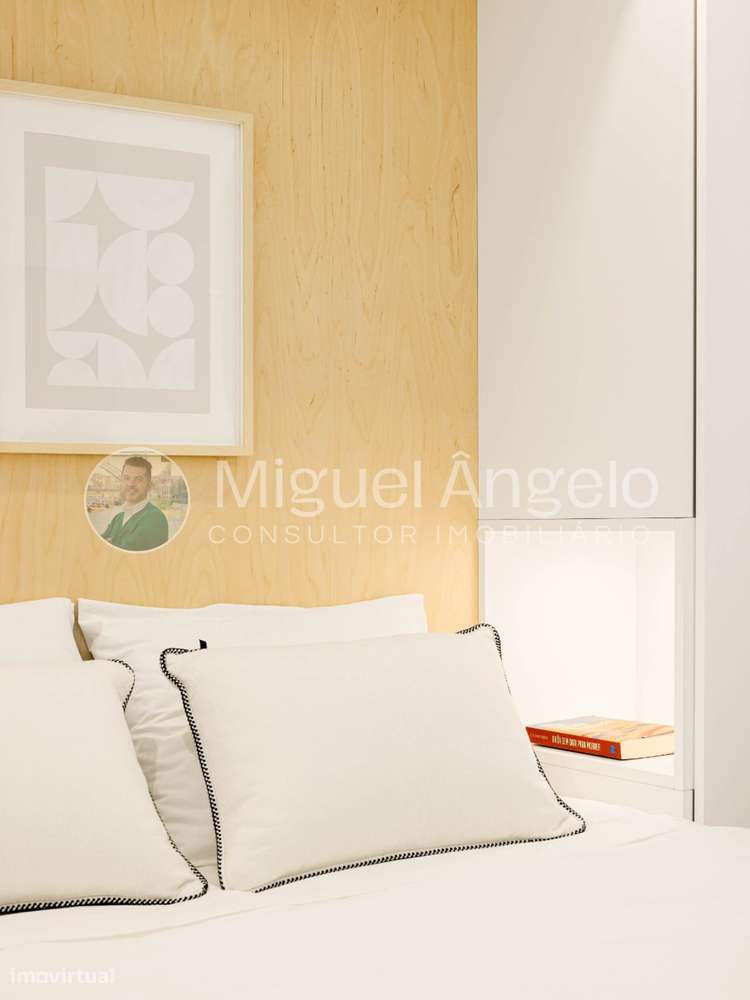 Apartamento T1 R/C moderno com terraço no coração do Porto - Grande imagem: 3/12