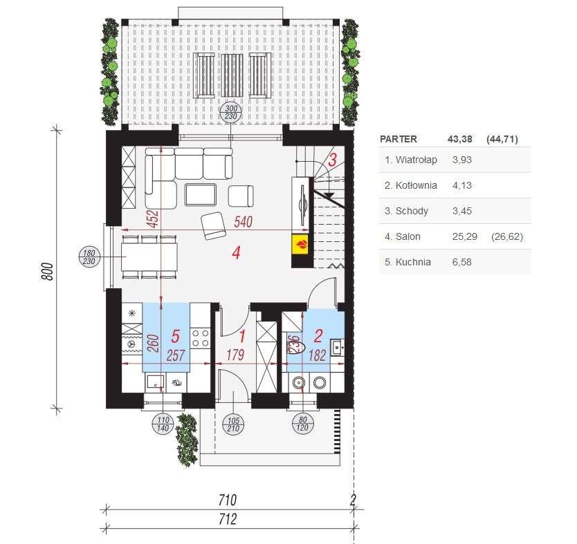 Jasionka, 5 arów, gotowy bliźniak, media, wjazd- a-15