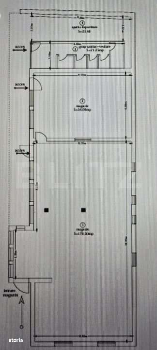 Spatiu Comercial 300 mp + 650 mp curte , zona Beltiug - Imagine principală: 2/3