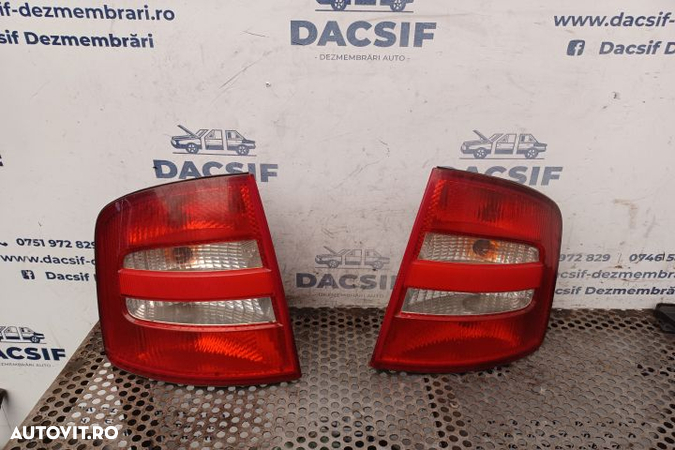 Lampa stop dreapta pe aripa Skoda Fabia 6Y  [din 1999 pana  2004] seria Combi wagon 5-usi 1.9 SDi M - 5