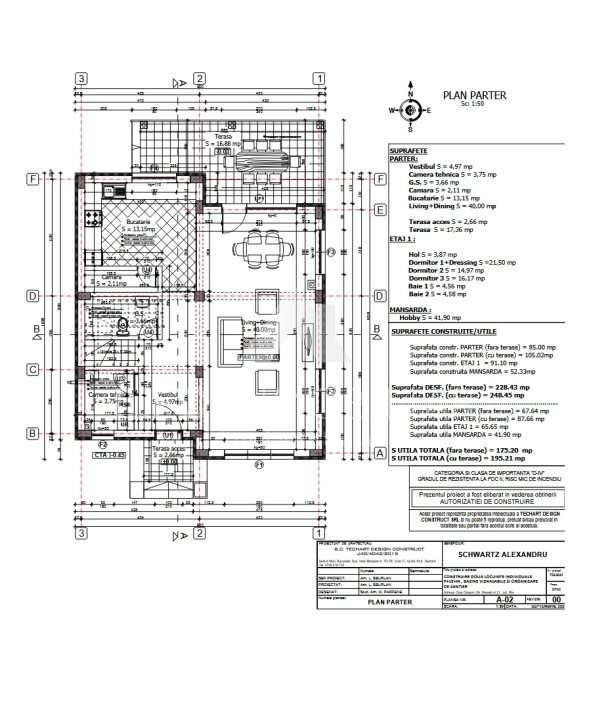 Casa single Otopeni 248.45mp, lot 464mp, influente neoromanesti - Imagine principală: 4/6