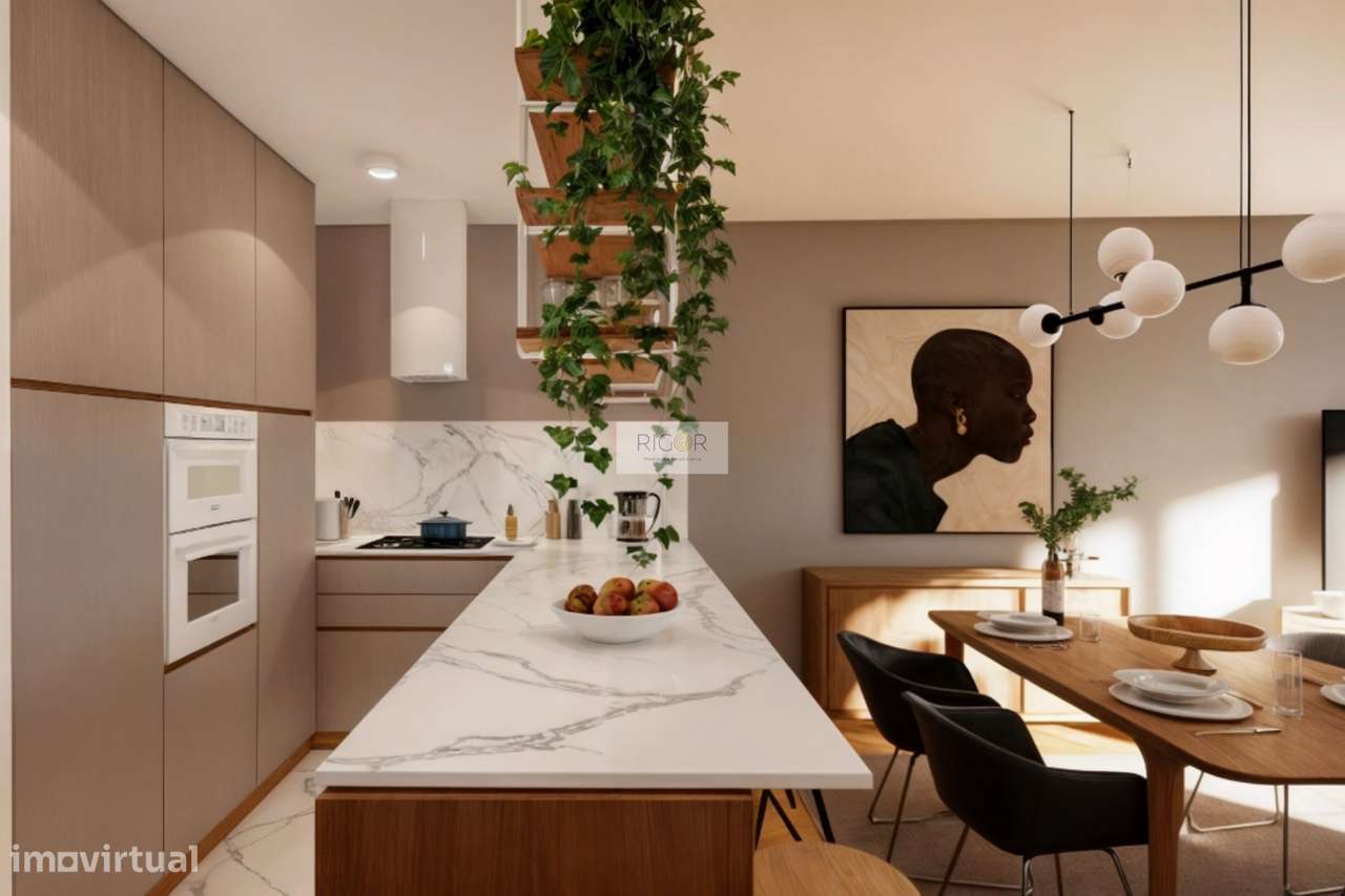 Apartamento T2 com 2 varandas no coração de Leça da Palmeira - Grande imagem: 5/11