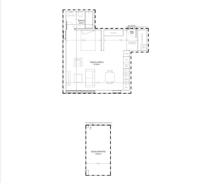 Apartamento T0 na Madalena - Próximo da Praia-14