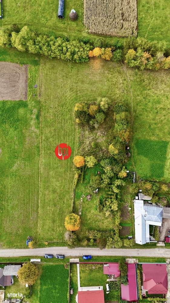 SE VINDE Teren de Casa de 4.300mp, situat in Poiana, Com.Brusturi, NT-12