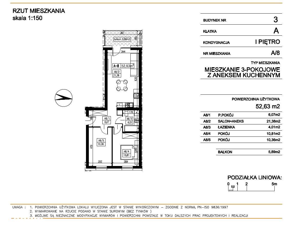 Apartamenty Brzoskwiniowa Etap 3 - mieszkanie A12 - Pełny obrazek: 2/18