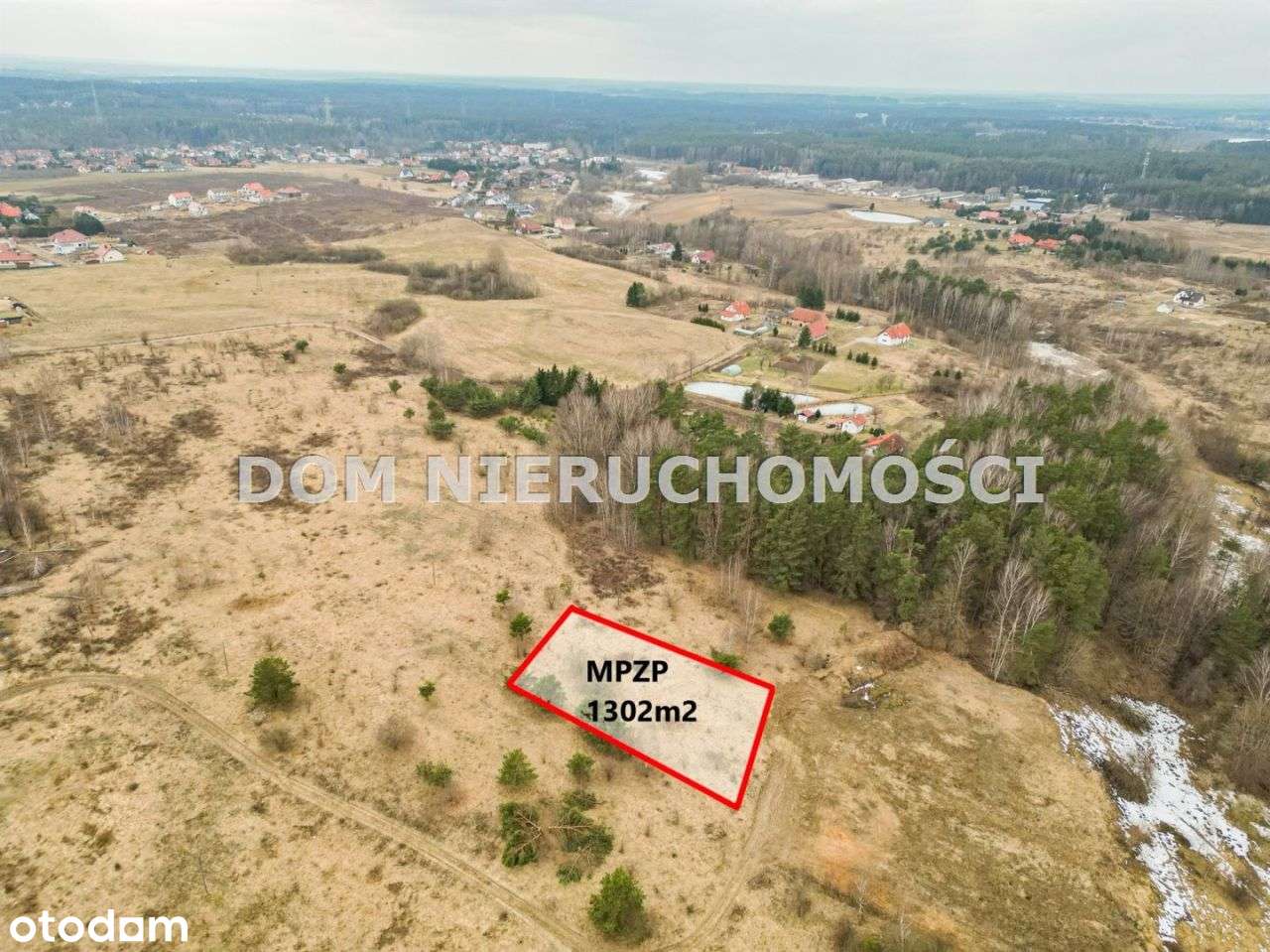 Działka w Mykach - 1302 m2 - świetna lokalizacja-5