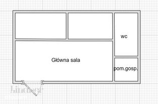 Lokal/magazyn/pracownia 115m2 przy lesie Witomino