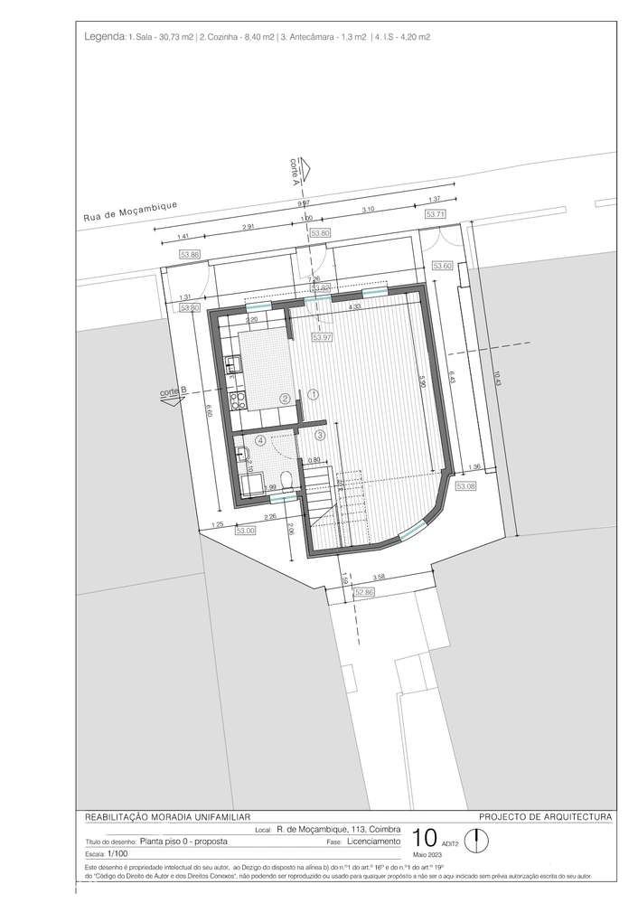 Moradia T3 - Bairro Norton de Matos - Com Projeto Aprovado-23