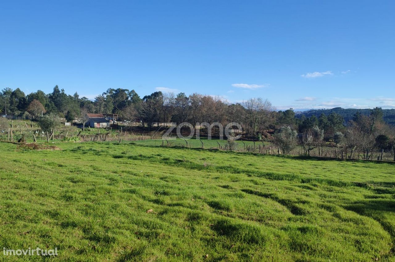 Terreno urbanizável de 1784m2 com 2 arrumos.