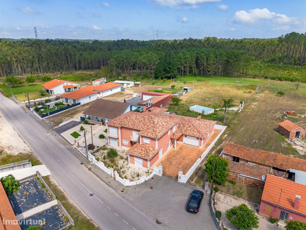 Moradia unifamiliar T7, localizada em Bidoeira de Cima, com vistas des - Grande imagem: 4/60