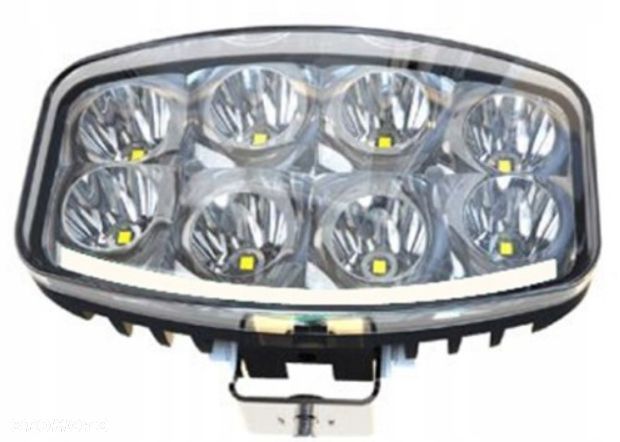 REFLEKTOR DROGOWY LED Z POZYCJĄ LED DÓŁ HALOGEN - 1