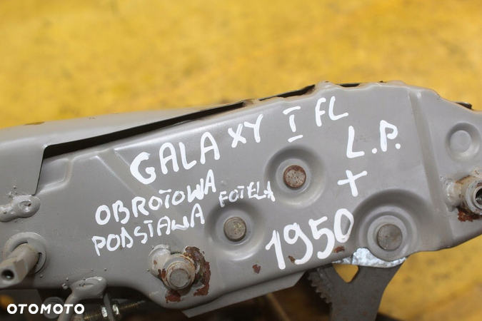 PODSTAWA FOTELA OBROTNICA KAPITAŃSKA LEWY PRZÓD GALAXY I FL SHARAN ALHAMBRA - 8