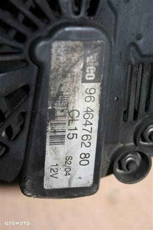 ALTERNATOR PEUGEOT 206 1,4HDI 9646476280 - 3