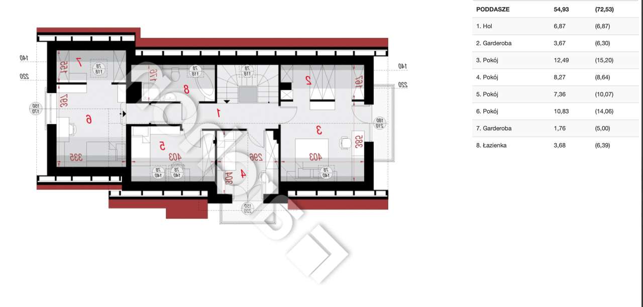 Komfortowy Dom jednorodzinny w Łubinie - Pełny obrazek: 5/7