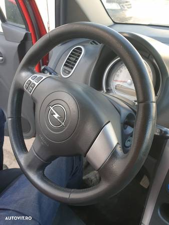 Volan Piele 3 Spite Fara Airbag cu Comenzi Opel Agila B 2008 - 2014 [C0131] - 1