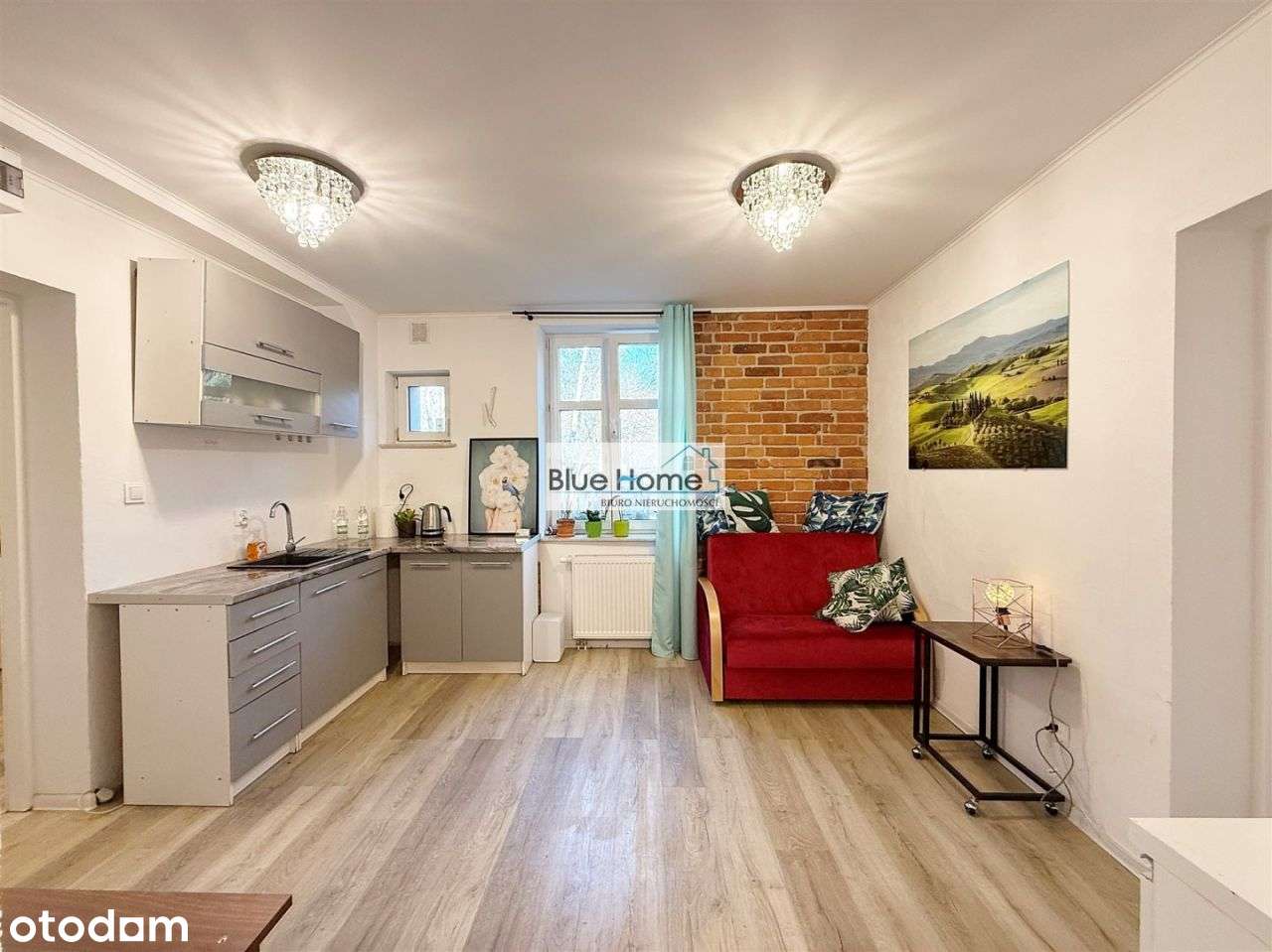 2/3 pokoje, wejście z przedpokoju do dużej piwnicy - Pełny obrazek: 3/19