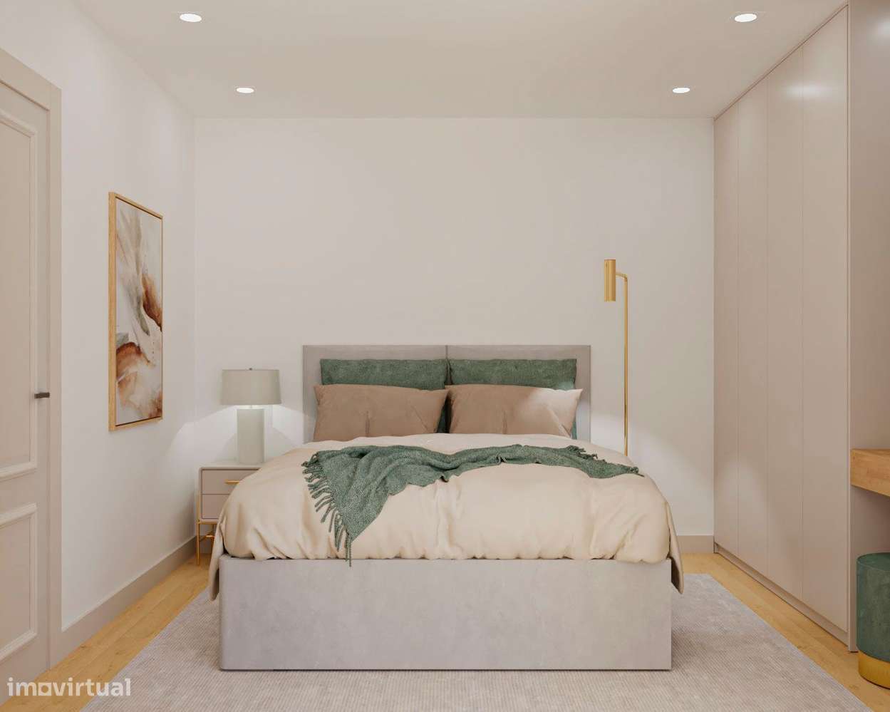 APARTAMENTO T2 Duplex  com terraço novo, Situado no Bairro Novo, ju...-9