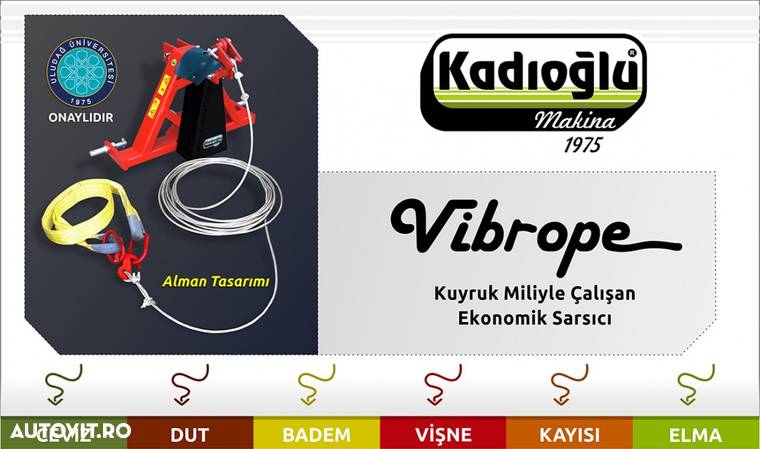 Altul Scuturator de copaci Kadioglu Model Vibrope X - 10