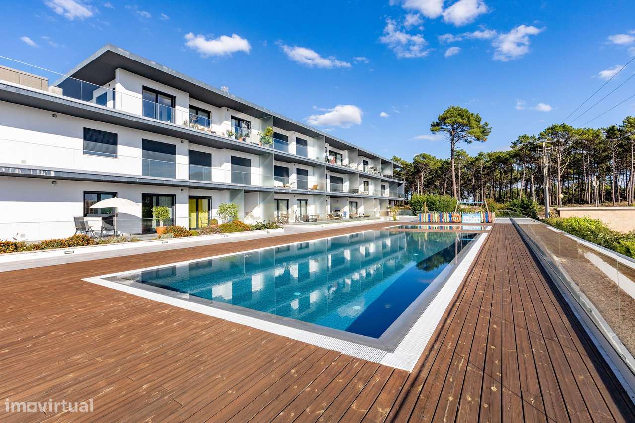 Moderno Apartamento para arrendamento T3 com Vista Mar em Nazaré - Grande imagem: 4/32