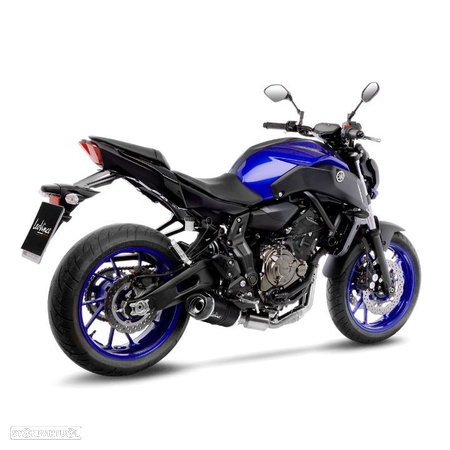 escape leovince carbono yamaha mt-07 / xsr 700 - 14252ek - 2