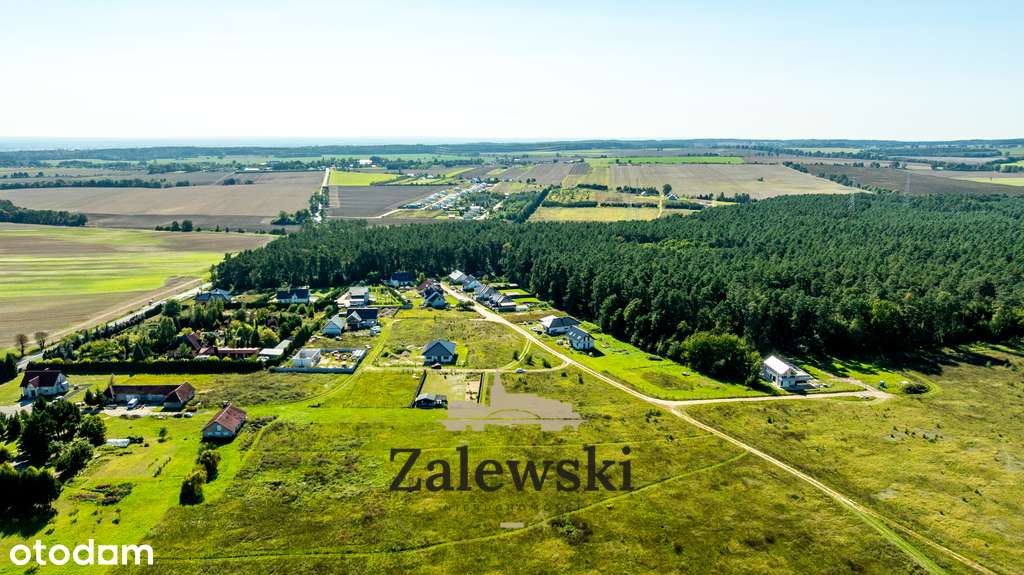Działka 1154 m²na skraju lasu – Baczyna-0