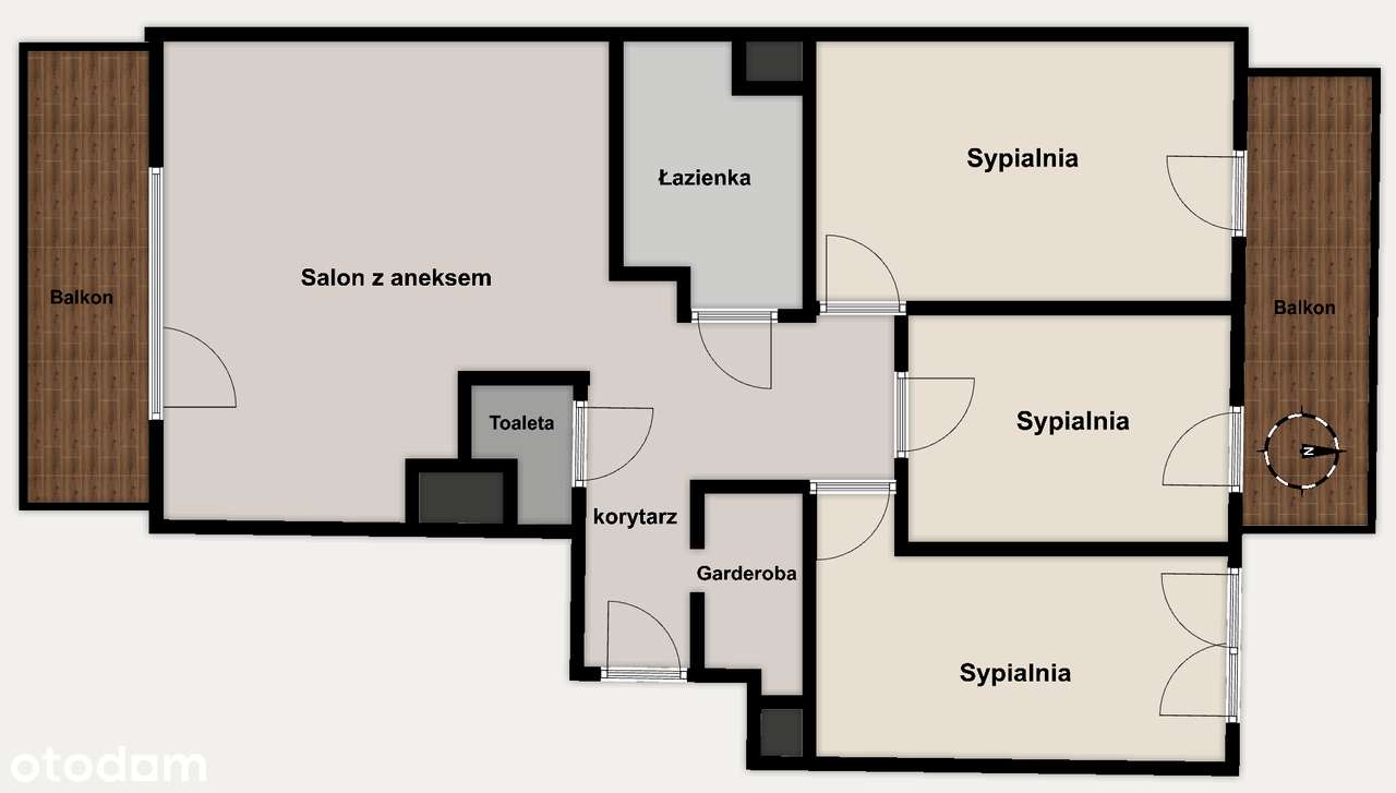 Mieszkanie na sprzedaż – Bulwary Książęce, ul. Księcia Witolda 4-pok.-13