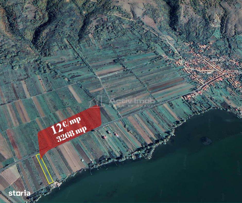 Macesti jud. CS - Teren extravilan de vanzare - la doar 26 metri de Du - Imagine principală: 2/3