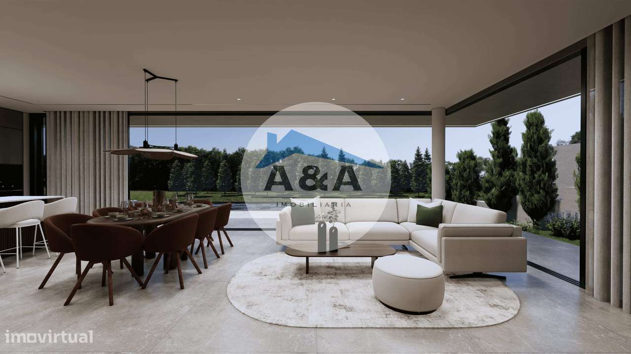 Elegância Térrea com Piscina e Vistas Panorâmicas - Alcobaça-6