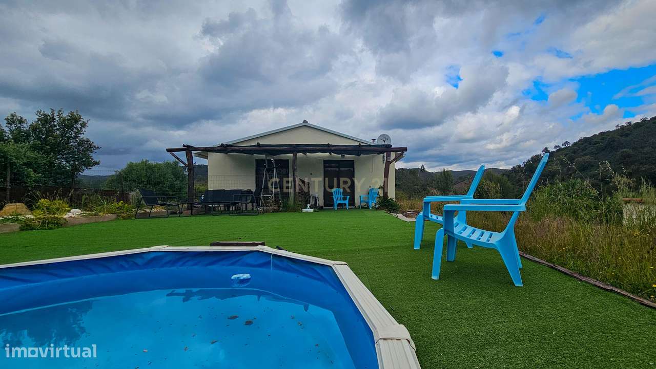 Moradia T2 | Piscina | Terreno 76480m2 | Vale Figueira - S.B.Messines - Grande imagem: 5/33