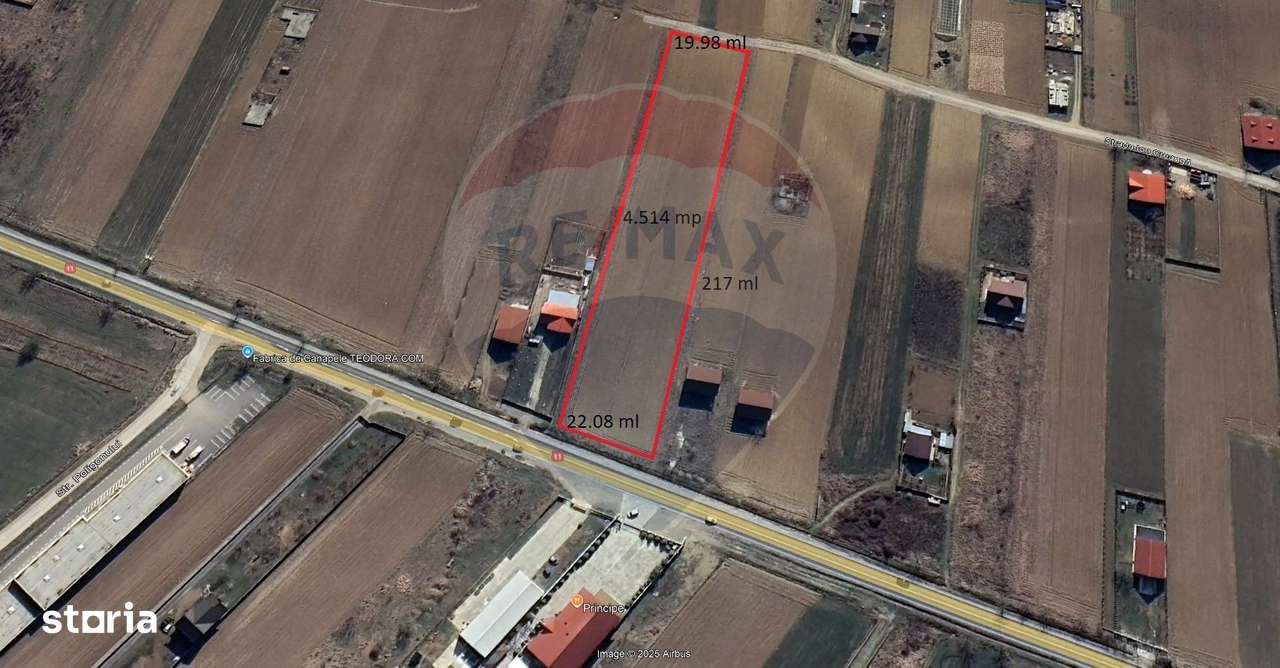 Teren 4,514 mp Luizi-Calugara / Strada Principala - Imagine principală: 3/4