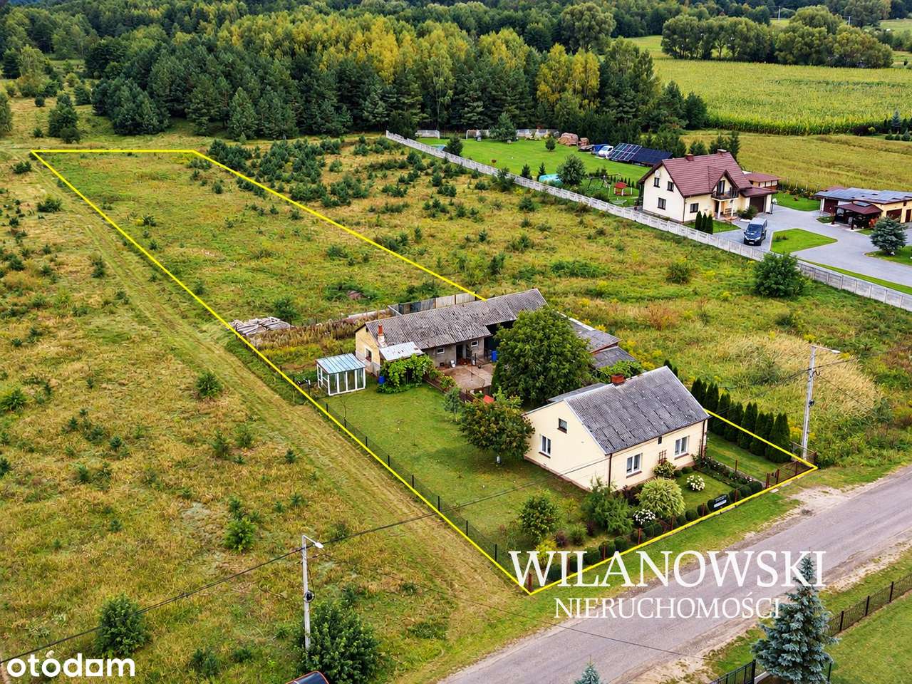 DOM NA DUŻEJ DZIAŁCE 4811 m2 – MŁAWA, UL. PIEKIEŁKO