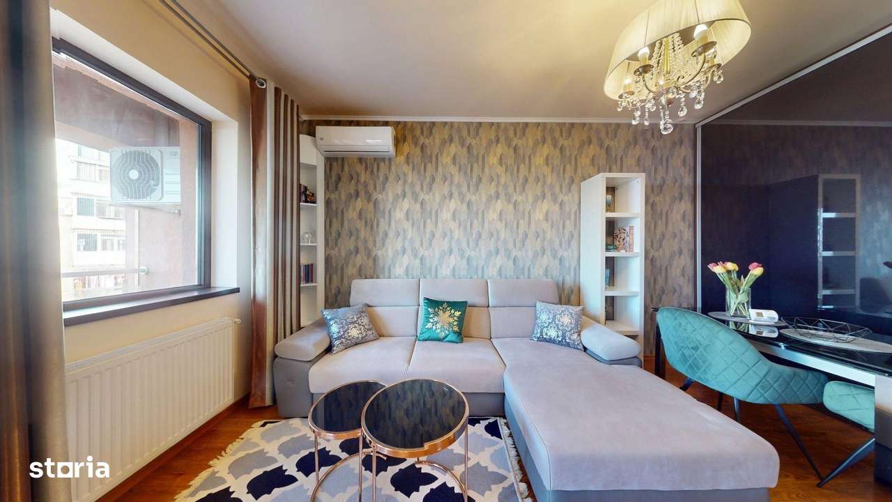 Apartament superb 2 camere Metrou Lujerului | Parcul Liniei-13