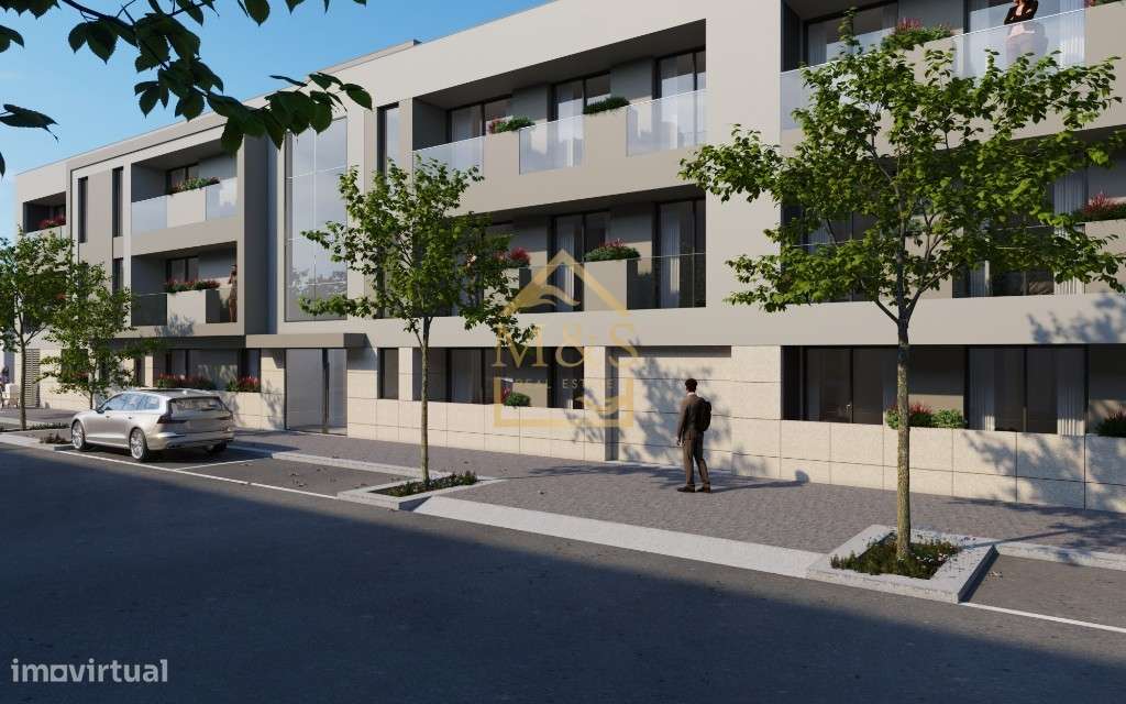 Apartamento T2+1 NOVO - 2 Lug.Garagem, Terraço - Maia-8