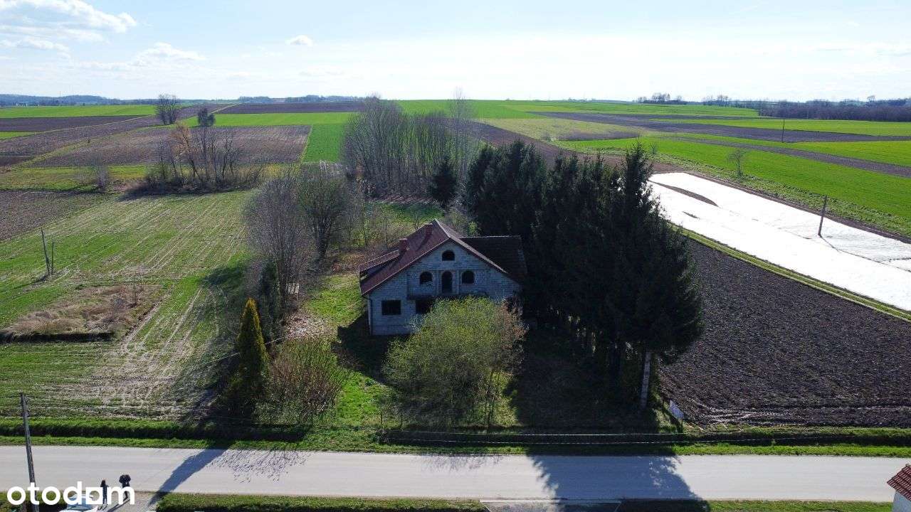 NOWA NIŻSZA CENA Dom 200 m2, stan surowy, Brończyce, gm. Bejsce - Pełny obrazek: 4/11