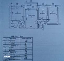 Apartament 3 camere zona Republicii- str Ctin Brezeanu (ID:L196)