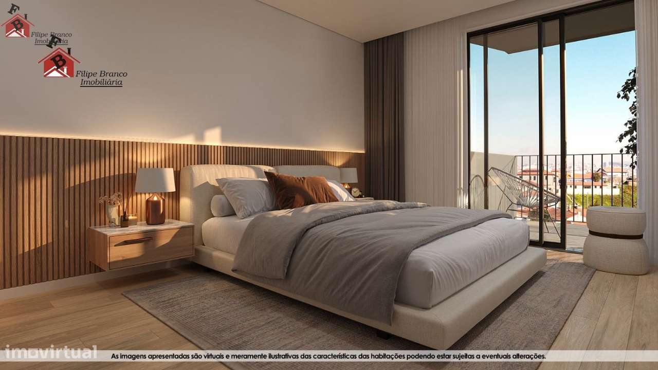 EXCEPCIONAL T2 NOVO ÓTIMOS ACABAMENTOS E VISTA MAR SANTA MARINHA, GAI-5