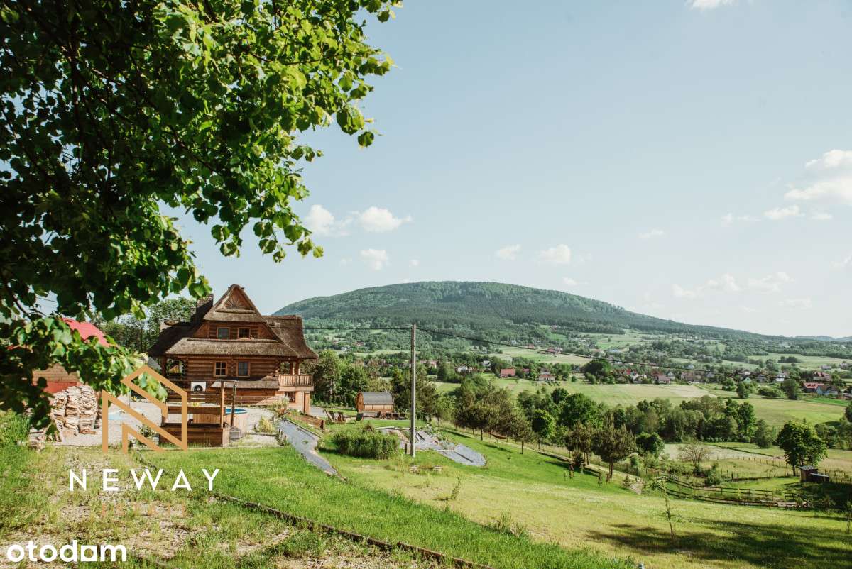 Wyjątkowy dom z bali z przepięknym widokiem! - Pełny obrazek: 3/20