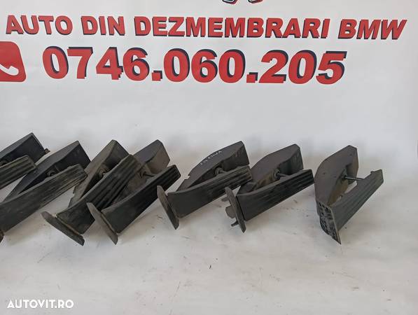 Pedala acceleratie pedale BMW Seria 1 2 3 4 5 6 7 X1 X3 X5 X6 E39 E46 E53 E60 E61 E63 E65 E81 E83 E87 E90 E91 E92 E93 F01 F02 F06 F07 F10 F11 F12 F13 F20 F25 F30 F31 F32 F33 F36 F82 F83 G30 G31 dar si alte modele - 7