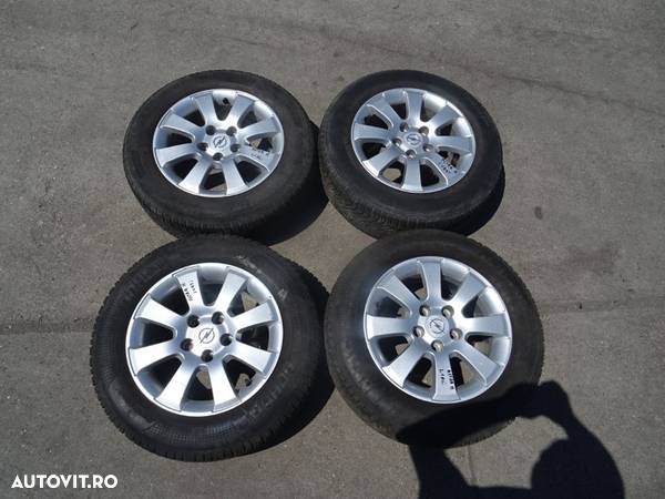 Vand Jante aliaj cu Cauciucuri Opel Astra H 195/65 R15 din 2010 6.5Jx15H2 ET35 - 2