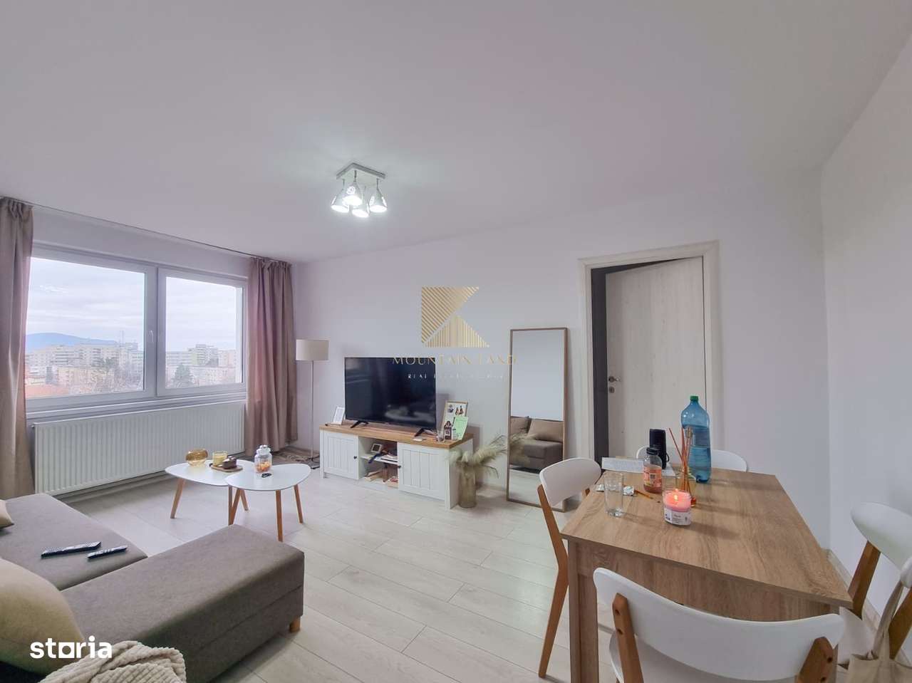Apartament de 2 camere, semidecomandat, etaj 6/10, mobilat, Victoriei4 - Imagine principală: 3/19