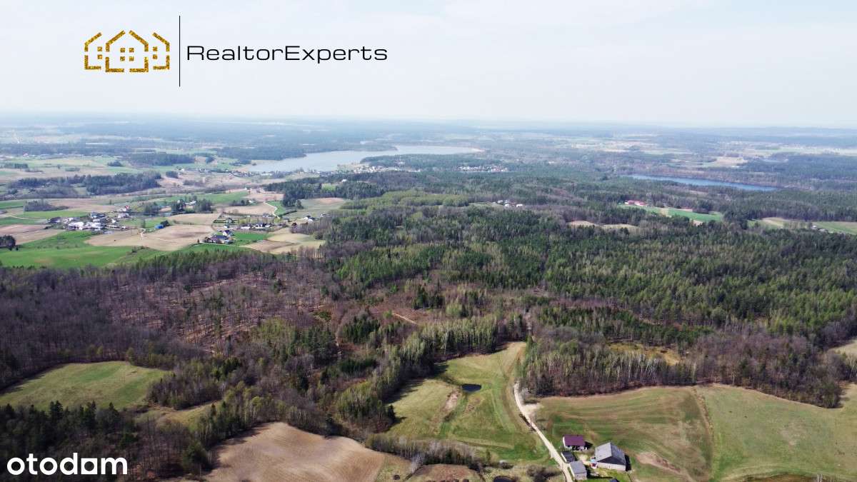 Pięć działek budowlanych na Kaszubach - super cena-3