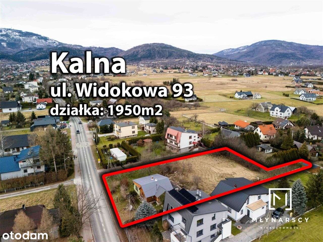 Duża działka w centrum Kalnej! | 1950 m2 | Dom |