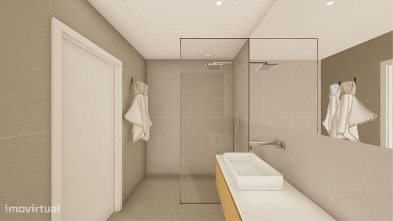 Apartamento T2 (105m2), com garagem fechada (19.5m2) - Grande imagem: 5/7